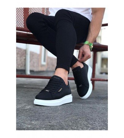 Wagoon WG01 Siyah Erkek Casual Ayakkabı Wagoon WG01 Siyah Erkek Casual Ayakkabı