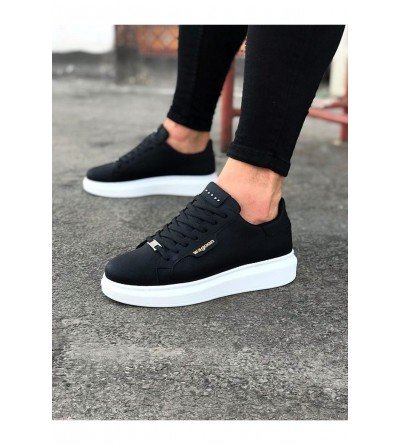 Wagoon WG01 Siyah Erkek Casual Ayakkabı Wagoon WG01 Siyah Erkek Casual Ayakkabı