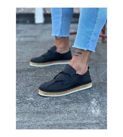 Wagoon WG015 Siyah Erkek Casual Ayakkabı Wagoon WG015 Siyah Erkek Casual Ayakkabı