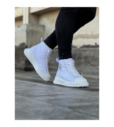 Wagoon WG017 Beyaz Erkek Yarım Bilek Casual Ayakkabı Wagoon WG017 Beyaz Erkek Yarım Bilek Casual Ayakkabı