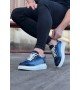 Wagoon WG018 Koyu Mavi Kot Kumaş Erkek Casual Ayakkabı Wagoon WG018 Koyu Mavi Kot Kumaş Erkek Casual Ayakkabı
