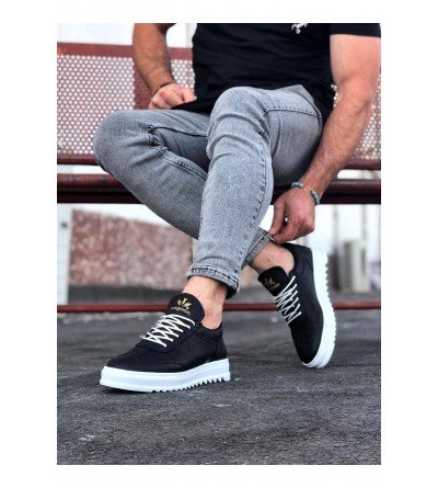Wagoon WG022 Siyah Erkek Casual Ayakkabı Wagoon WG022 Siyah Erkek Casual Ayakkabı
