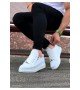 Wagoon WG502 Beyaz Kapitone Erkek Casual Ayakkabı Wagoon WG502 Beyaz Kapitone Erkek Casual Ayakkabı