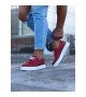 Wagoon WG506 Kırmızı Erkek Saraclı Casual Ayakkabı Wagoon WG506 Kırmızı Erkek Saraclı Casual Ayakkabı