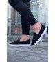 Wagoon WG061 Siyah Triko Babet Erkek Casual Ayakkabı Wagoon WG061 Siyah Triko Babet Erkek Casual Ayakkabı