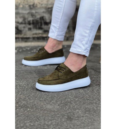 Wagoon WG508 Haki Süet Ortopedik Taban Erkek Casual Ayakkabı Wagoon WG508 Haki Süet Ortopedik Taban Erkek Casual Ayakkabı