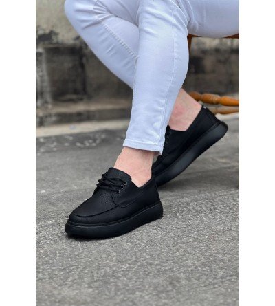Wagoon WG508 Kömür Cilt Ortopedik Taban Erkek Casual Ayakkabı Wagoon WG508 Kömür Cilt Ortopedik Taban Erkek Casual Ayakkabı