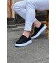 Wagoon WG508 Siyah Cilt Ortopedik Taban Erkek Casual Ayakkabı Wagoon WG508 Siyah Cilt Ortopedik Taban Erkek Casual Ayakkabı