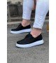 Wagoon WG508 Siyah Cilt Ortopedik Taban Erkek Casual Ayakkabı Wagoon WG508 Siyah Cilt Ortopedik Taban Erkek Casual Ayakkabı