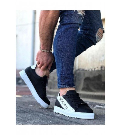 Wagoon WG027 Siyah Beyaz No Limit Erkek Casual Ayakkabı Wagoon WG027 Siyah Beyaz No Limit Erkek Casual Ayakkabı