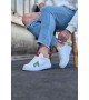 Wagoon WG040 Beyaz Gri Erkek Casual Ayakkabı Wagoon WG040 Beyaz Gri Erkek Casual Ayakkabı