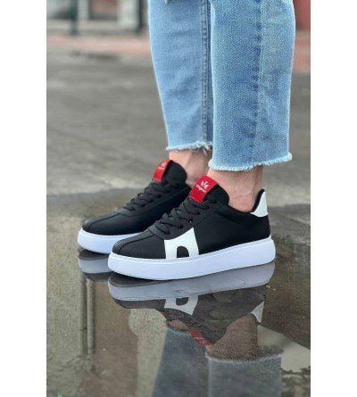 Wagoon WG040 Siyah Erkek Casual Ayakkabı Wagoon WG040 Siyah Erkek Casual Ayakkabı