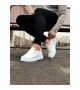 Wagoon WG049 Beyaz Düz Casual Erkek Ayakkabı Wagoon WG049 Beyaz Düz Casual Erkek Ayakkabı