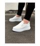 Wagoon WG049 Beyaz Düz Casual Erkek Ayakkabı Wagoon WG049 Beyaz Düz Casual Erkek Ayakkabı