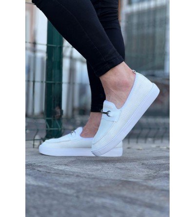 Wagoon WG060 Beyaz Triko Babet Erkek Casual Ayakkabı Wagoon WG060 Beyaz Triko Babet Erkek Casual Ayakkabı