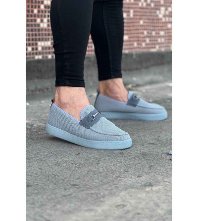Wagoon WG060 Gri Triko Babet Erkek Casual Ayakkabı Wagoon WG060 Gri Triko Babet Erkek Casual Ayakkabı