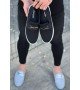 Wagoon WG060 Siyah Triko Babet Erkek Casual Ayakkabı Wagoon WG060 Siyah Triko Babet Erkek Casual Ayakkabı