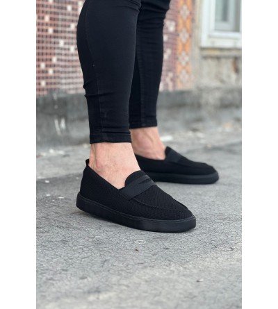 Wagoon WG061 Kömür Triko Babet Erkek Casual Ayakkabı Wagoon WG061 Kömür Triko Babet Erkek Casual Ayakkabı