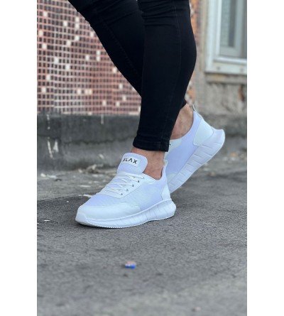 Wagoon WG063 Beyaz Triko Erkek Spor Ayakkabı Wagoon WG063 Beyaz Triko Erkek Spor Ayakkabı