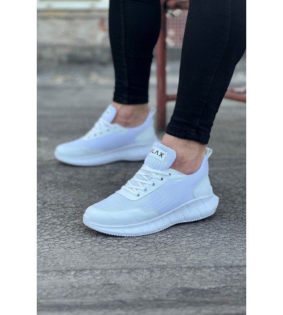 Wagoon WG063 Beyaz Triko Erkek Spor Ayakkabı Wagoon WG063 Beyaz Triko Erkek Spor Ayakkabı