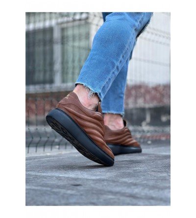 Wagoon WG094 Taba Siyah Erkek Casual Ayakkabı Wagoon WG094 Taba Siyah Erkek Casual Ayakkabı