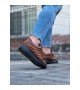 Wagoon WG094 Taba Siyah Erkek Casual Ayakkabı Wagoon WG094 Taba Siyah Erkek Casual Ayakkabı
