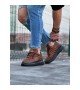 Wagoon WG094 Taba Siyah Erkek Casual Ayakkabı Wagoon WG094 Taba Siyah Erkek Casual Ayakkabı