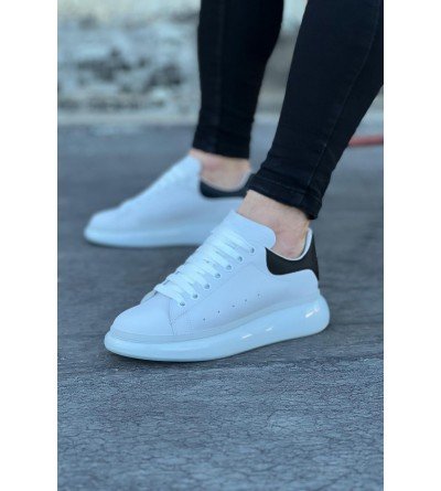 Wagoon WG095 Beyaz Siyah Erkek Casual Ayakkabı Wagoon WG095 Beyaz Siyah Erkek Casual Ayakkabı