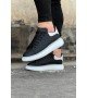 Wagoon WG095 Siyah Beyaz Erkek Casual Ayakkabı Wagoon WG095 Siyah Beyaz Erkek Casual Ayakkabı