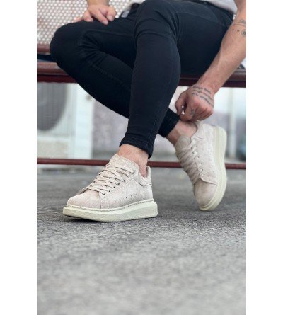 Wagoon WG096 Bej Süet Günlük Erkek Casual Ayakkabı Wagoon WG096 Bej Süet Günlük Erkek Casual Ayakkabı
