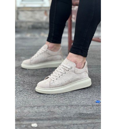Wagoon WG096 Bej Süet Günlük Erkek Casual Ayakkabı Wagoon WG096 Bej Süet Günlük Erkek Casual Ayakkabı