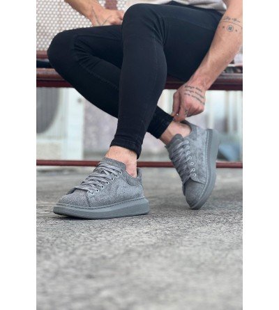 Wagoon WG096 Gri Süet Günlük Erkek Casual Ayakkabı Wagoon WG096 Gri Süet Günlük Erkek Casual Ayakkabı
