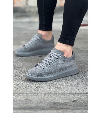 Wagoon WG096 Gri Süet Günlük Erkek Casual Ayakkabı Wagoon WG096 Gri Süet Günlük Erkek Casual Ayakkabı
