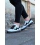 Wagoon WG160 Beyaz Siyah Erkek Casual Ayakkabı Wagoon WG160 Beyaz Siyah Erkek Casual Ayakkabı