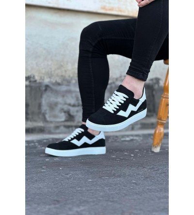 Wagoon WG160 Siyah Erkek Casual Ayakkabı Wagoon WG160 Siyah Erkek Casual Ayakkabı