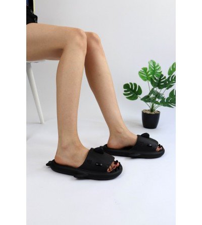 Wagoon WG500 Köpekbalığı Siyah Unisex Tam Ortopedik Terlik Shark Slides Wagoon WG500 Köpekbalığı Siyah Unisex Tam Ortopedik Terlik Shark Slides